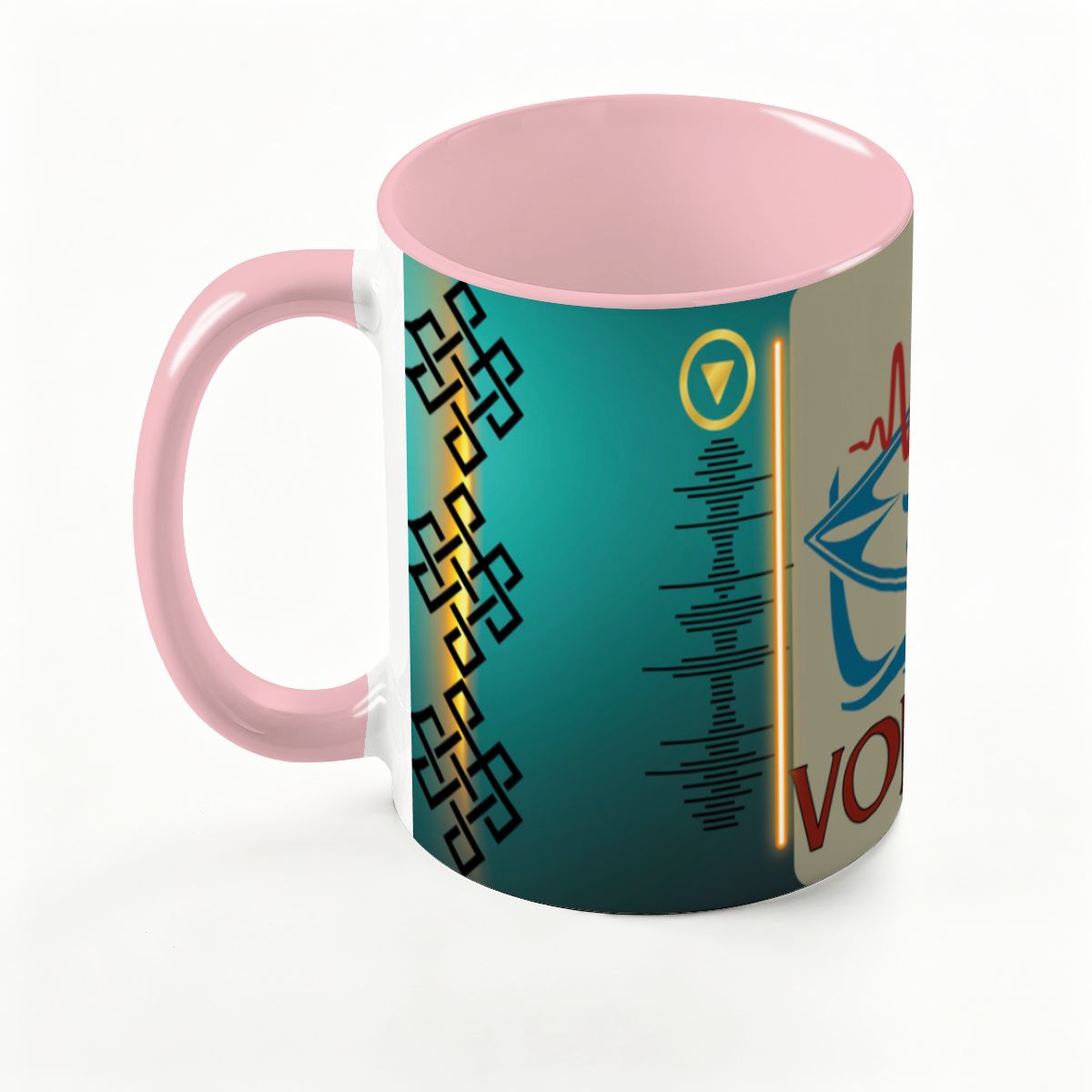 Large Colorful Mug (15oz) (Made in USA)