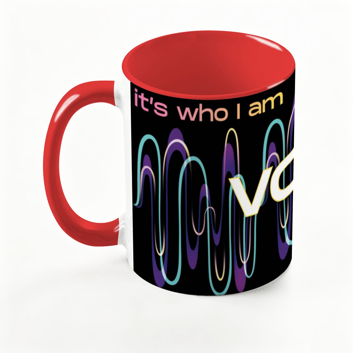 Large Colorful Mug (15oz) (Made in USA)