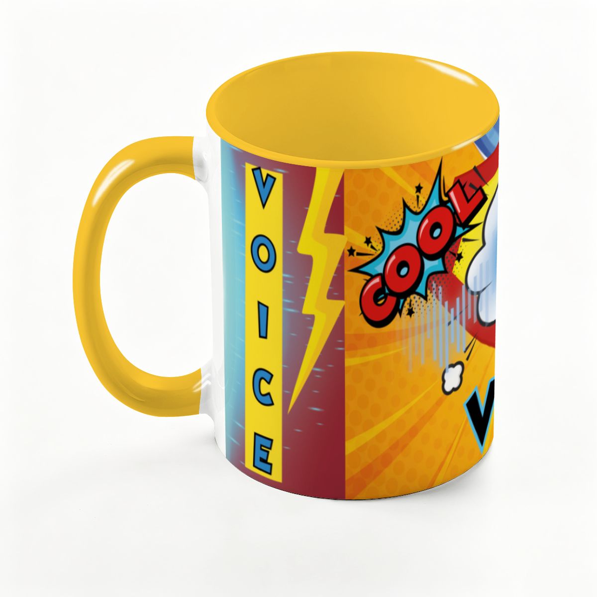 Large Colorful Mug (15oz) (Made in USA)