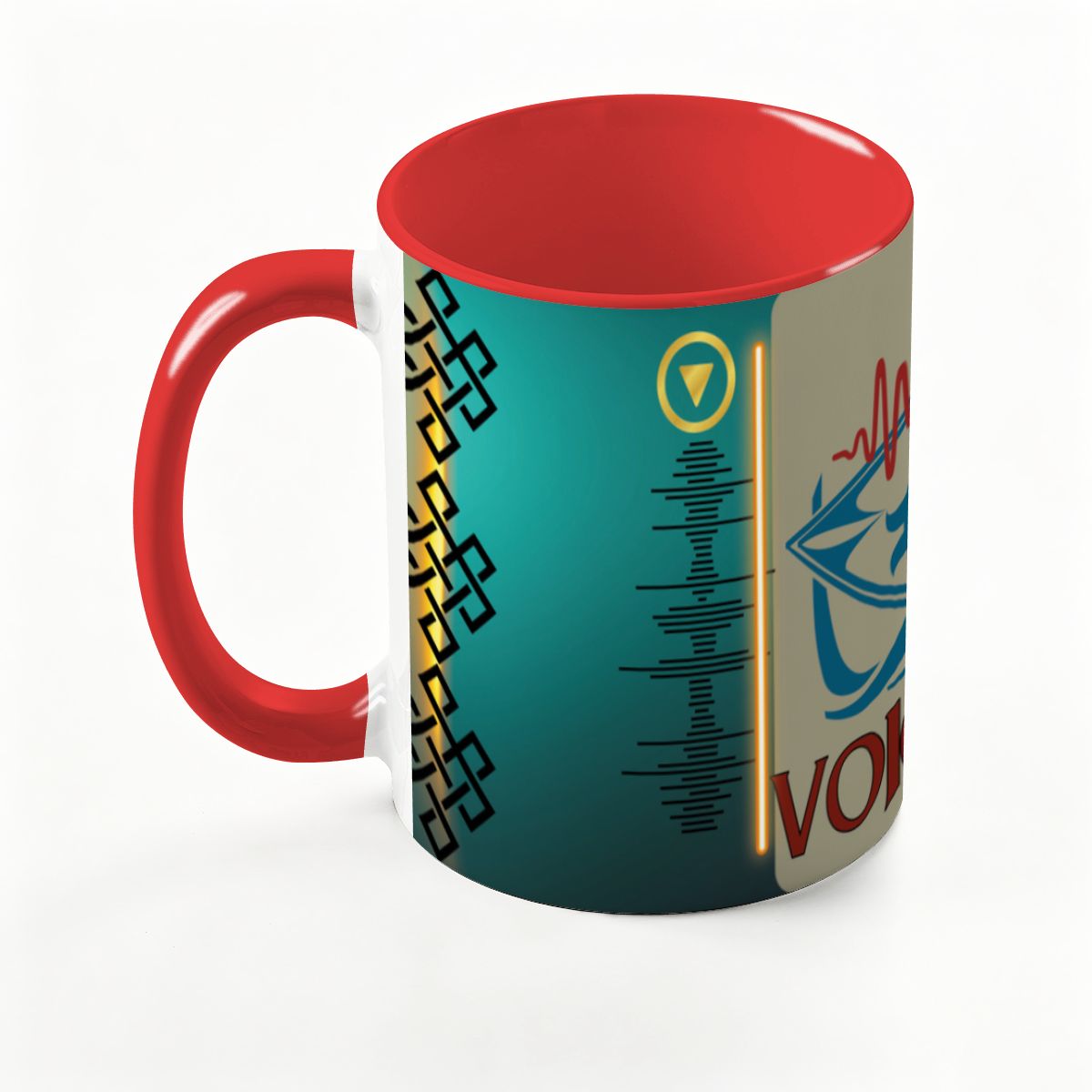Large Colorful Mug (15oz) (Made in USA)
