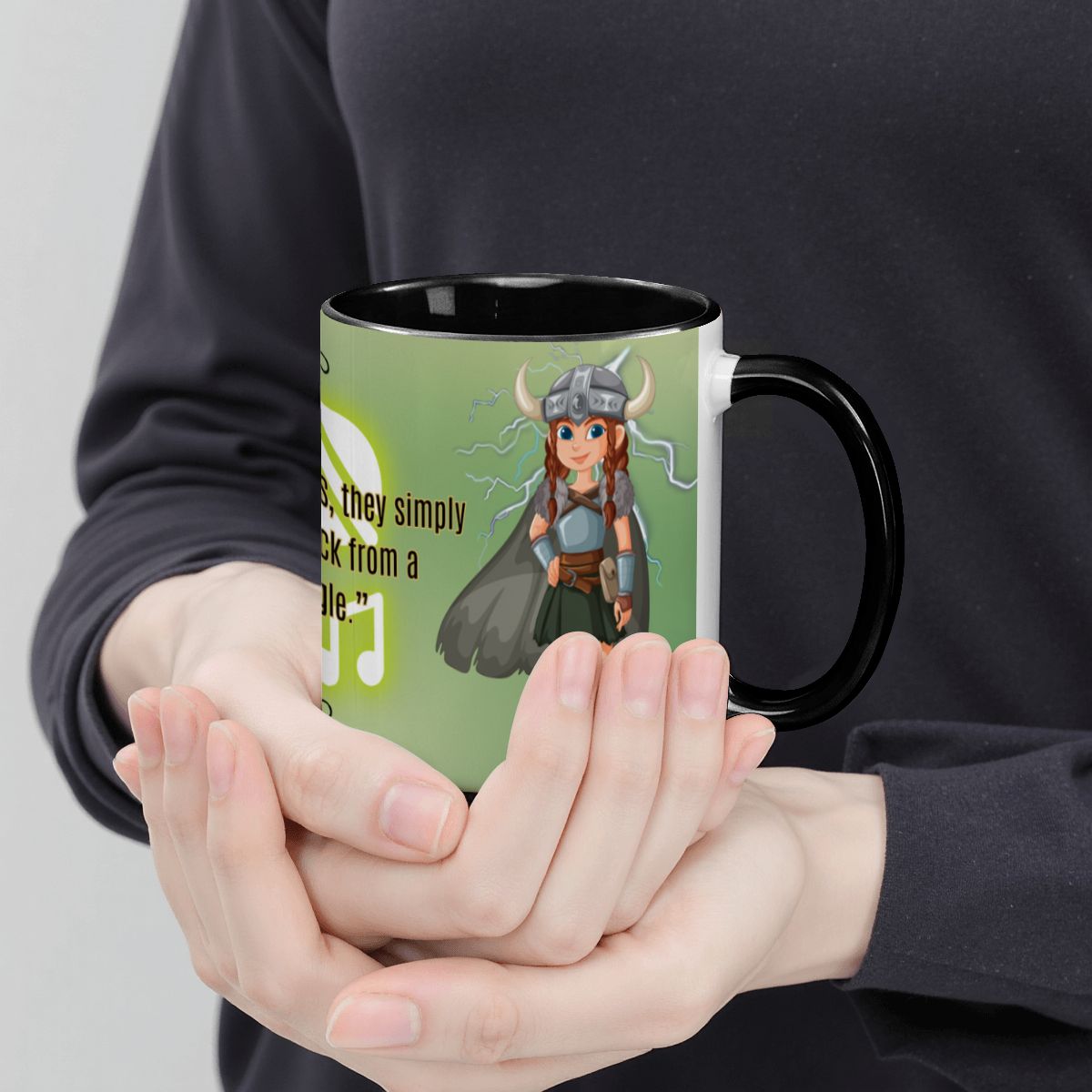VIKING STYLE: Character Quotes: Large Colorful Mug (15oz)