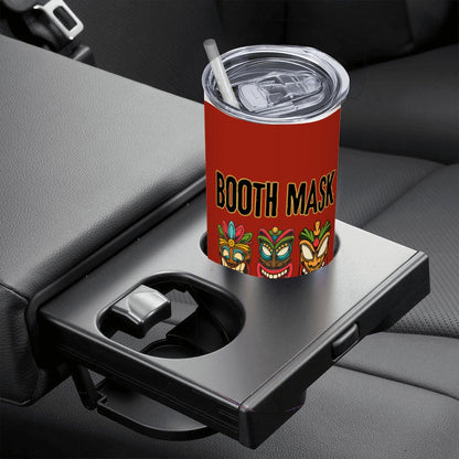 BOOTH MOJO: 20oz Straight Stainless Steel Tumbler with Straw