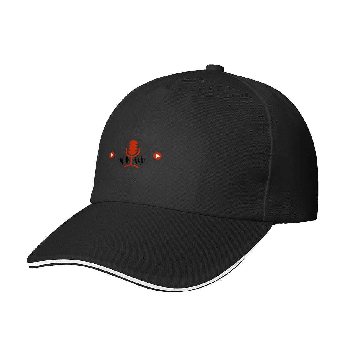 Sandwich Brim Baseball Cap (Made in USA)