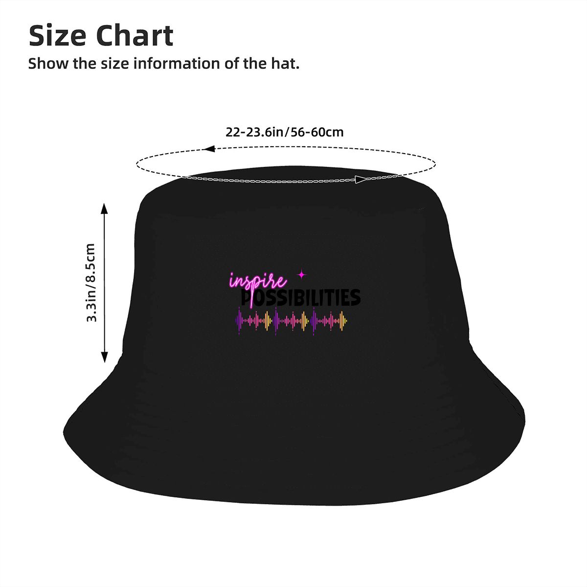Inspire: Classic Adult Double Layer Bucket Hat