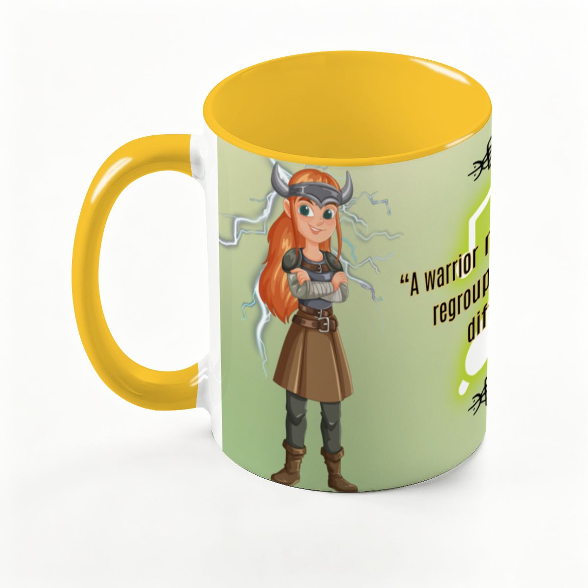 VIKING STYLE: Character Quotes: Large Colorful Mug (15oz)