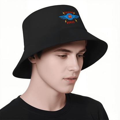 Creating Worlds: Classic Adult Double Layer Bucket Hat