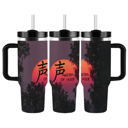 40oz Tumbler with Handle and Straw (Made in USA)