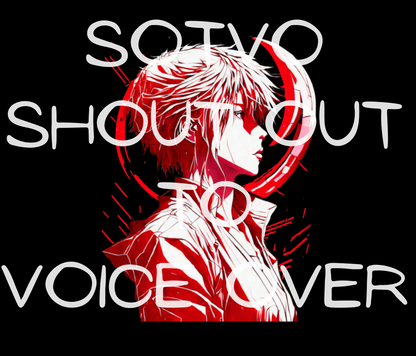 Anime Voice Over Red Moon: Reusable Stainless Steel Water Bottle