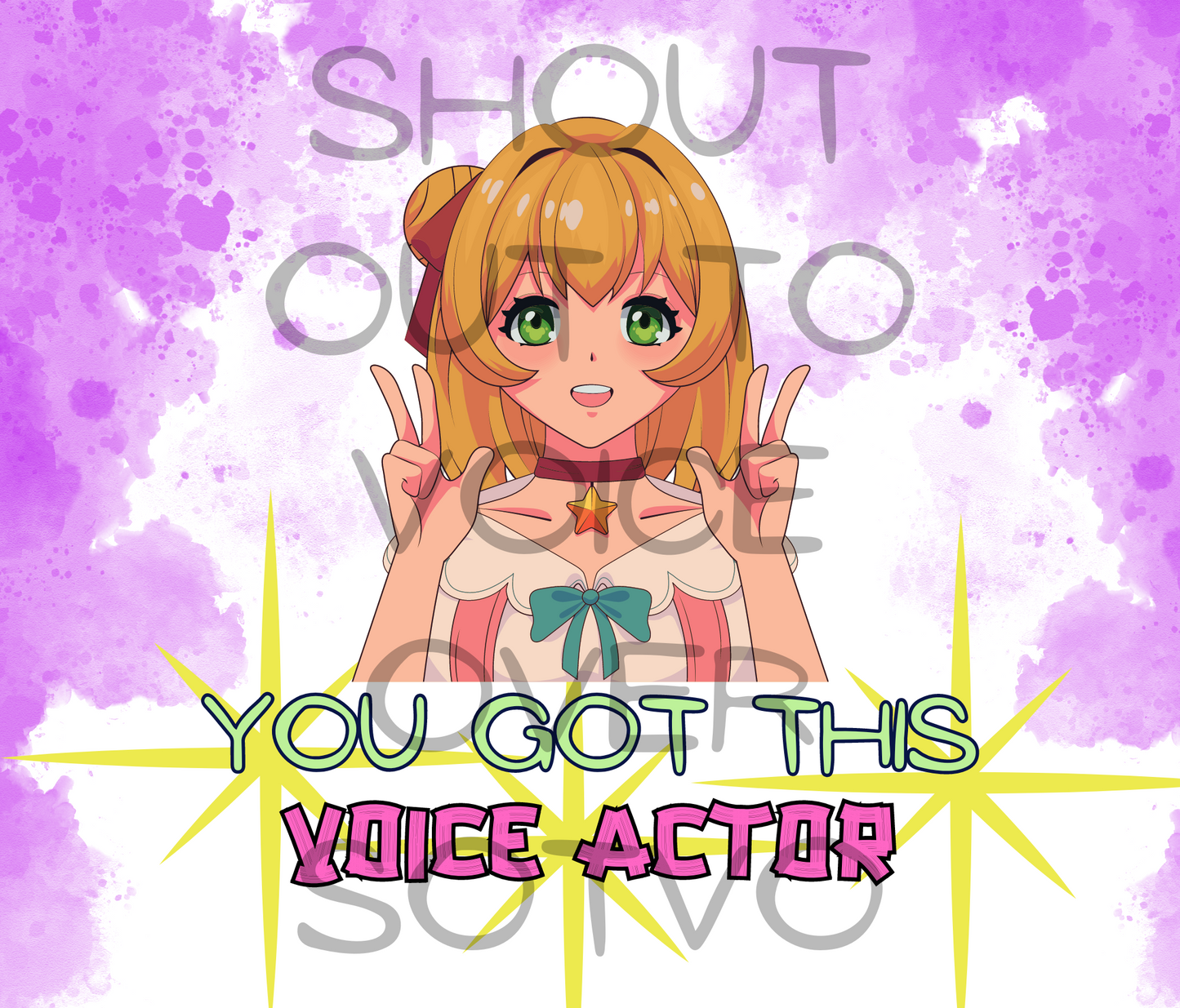 Anime Voice Over Motivational: Reusable Stainless Steel Water Tumbler w/Straw