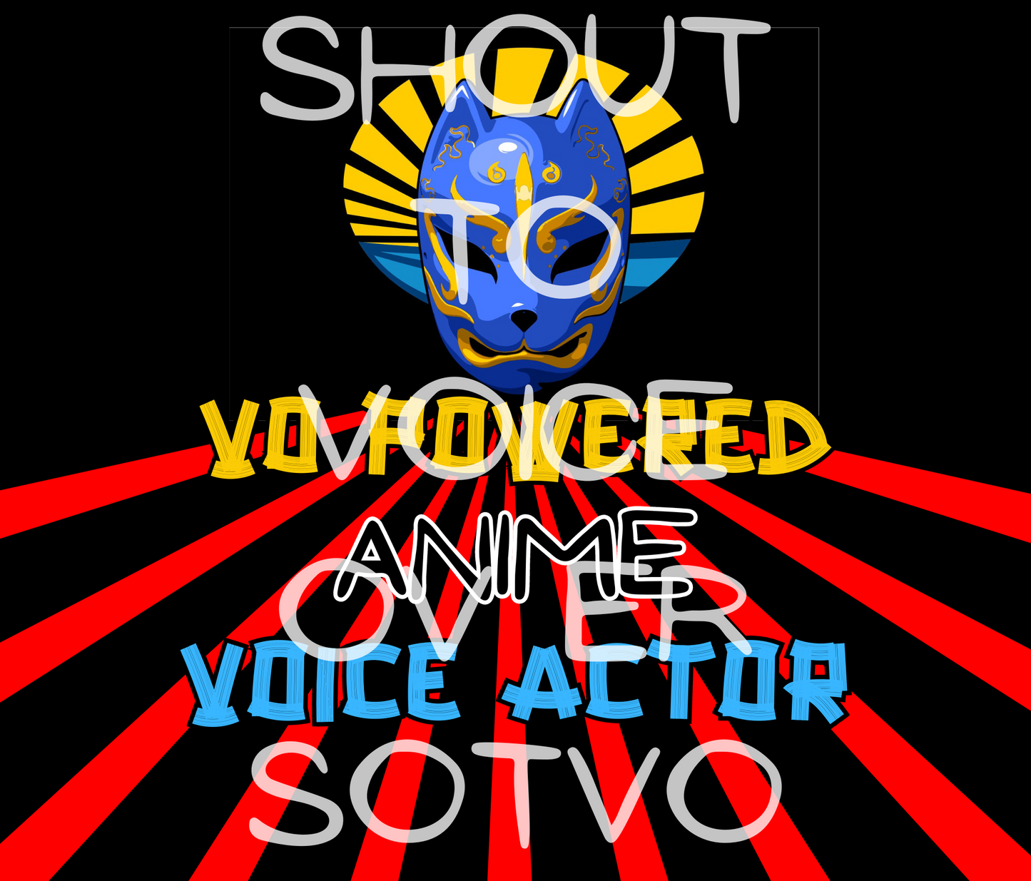 Anime Voice Over: Mask: Reusable Stainless Steel Water Tumbler w/Straw