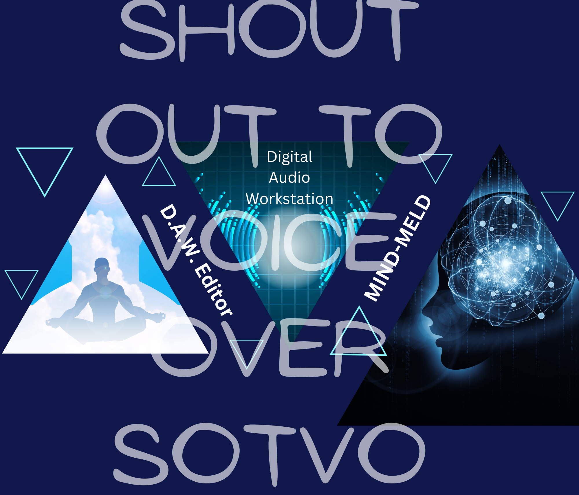 D.A.W. Audio Editor: Voice Over: Mind Meld: Reusable Stainless Steel Water Tumbler w/Straw