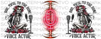 Boo...tiful To The Bone: Voice Actor: Classic Ceramic White Glossy Mug