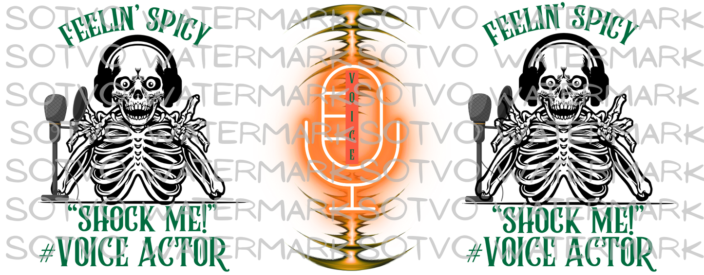 SHOCK ME Voice Actors: Halloween FUN: Classic Ceramic White Glossy Mug