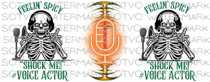 SHOCK ME Voice Actors: Halloween FUN: Classic Ceramic White Glossy Mug