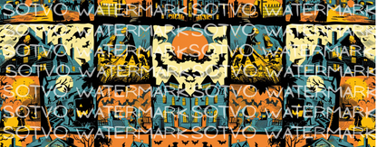 Halloween Vintage Classic Ceramic Black Glossy Mug