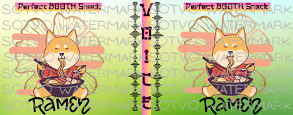 Ramen Noodles Foxy Style: BOOTH SNACK: Classic Ceramic White Glossy Mug