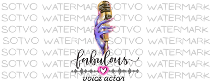 YOU ARE FABULOUS: Voice Actors: Classic Ceramic White Glossy Mug