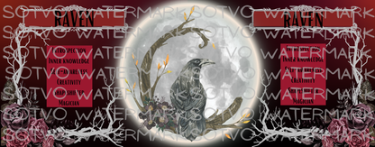 Raven Spirit Animal Totem Classic Ceramic Black Glossy Mug