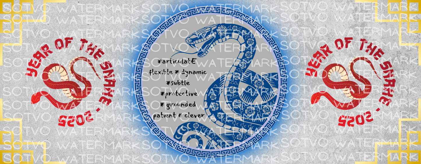Year Of the Snake 2025: Lucky Totem Classic Ceramic Mug: Specialized Design