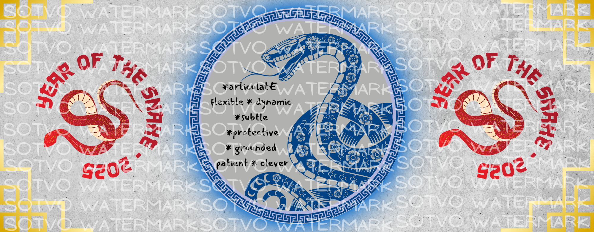 Year Of the Snake 2025: Lucky Totem Classic Ceramic Mug: Specialized Design