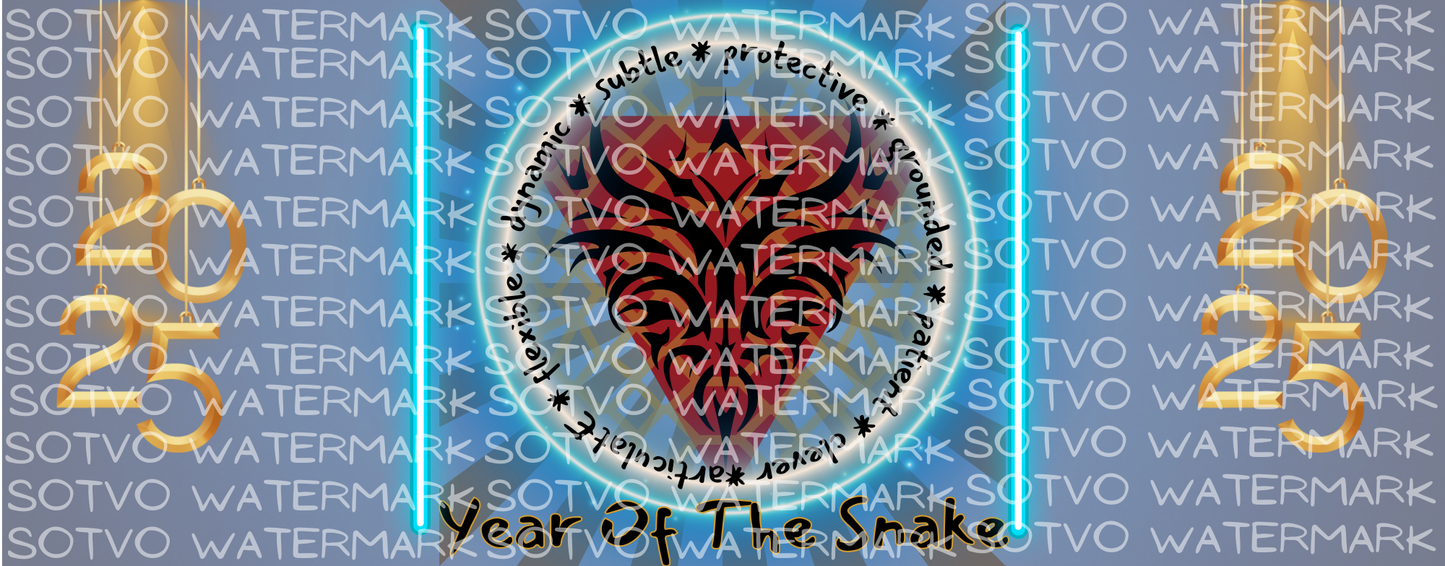 Year Of the Snake 2025: Lucky Totem Classic Ceramic Mug: Specialized Design