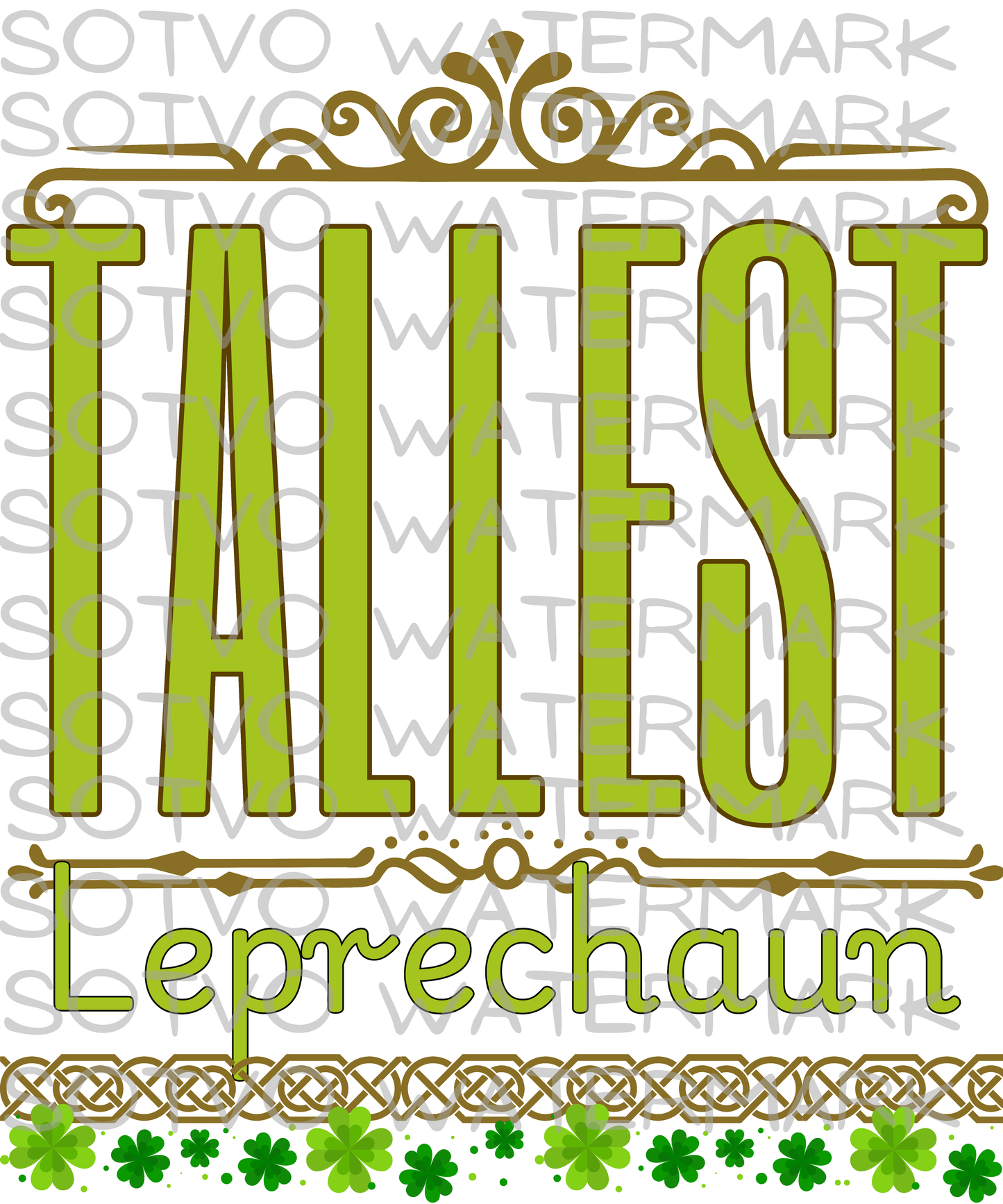 Tallest Leprechaun Irish Holiday: Urban Style Unisex Oversized Faded T-Shirt