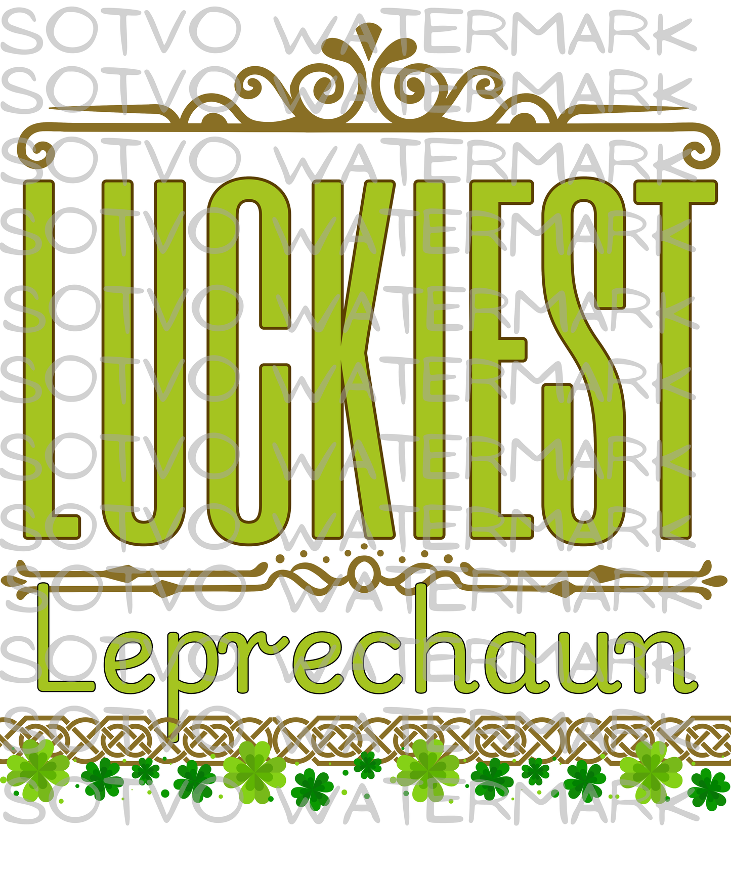 SOTVO Boothwear Luckiest Leprechaun : Classic Women’s Crop Top