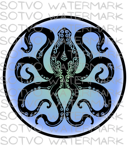 SOTVO Boothwear Octopus : Classic Women’s Crop Top
