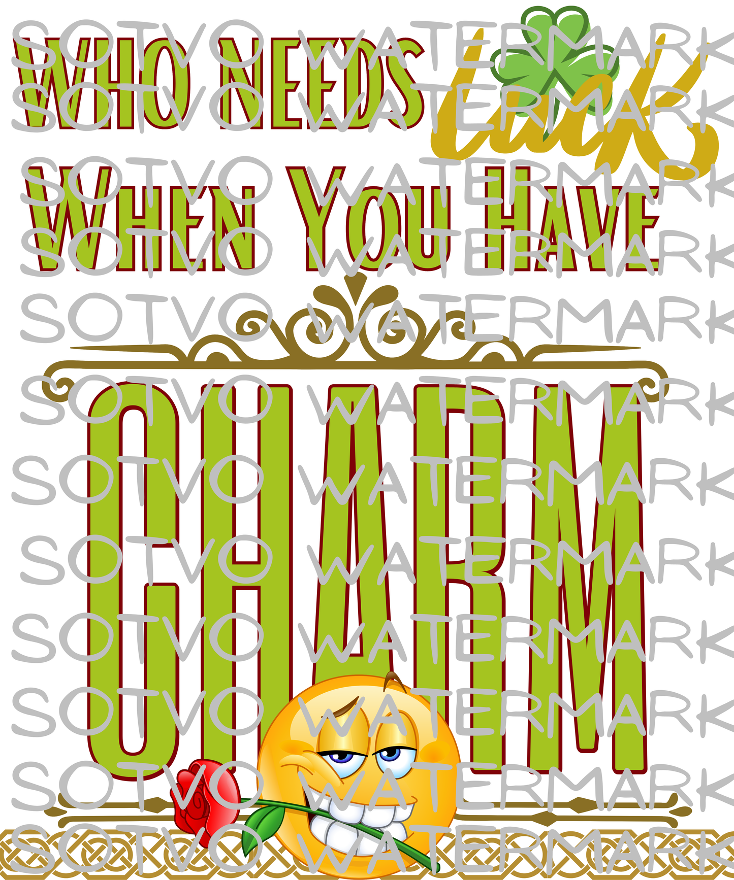 Irish Charm: Urban Style Unisex Oversized Faded T-Shirt