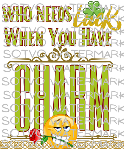 Irish Charm: Urban Style Unisex Oversized Faded T-Shirt