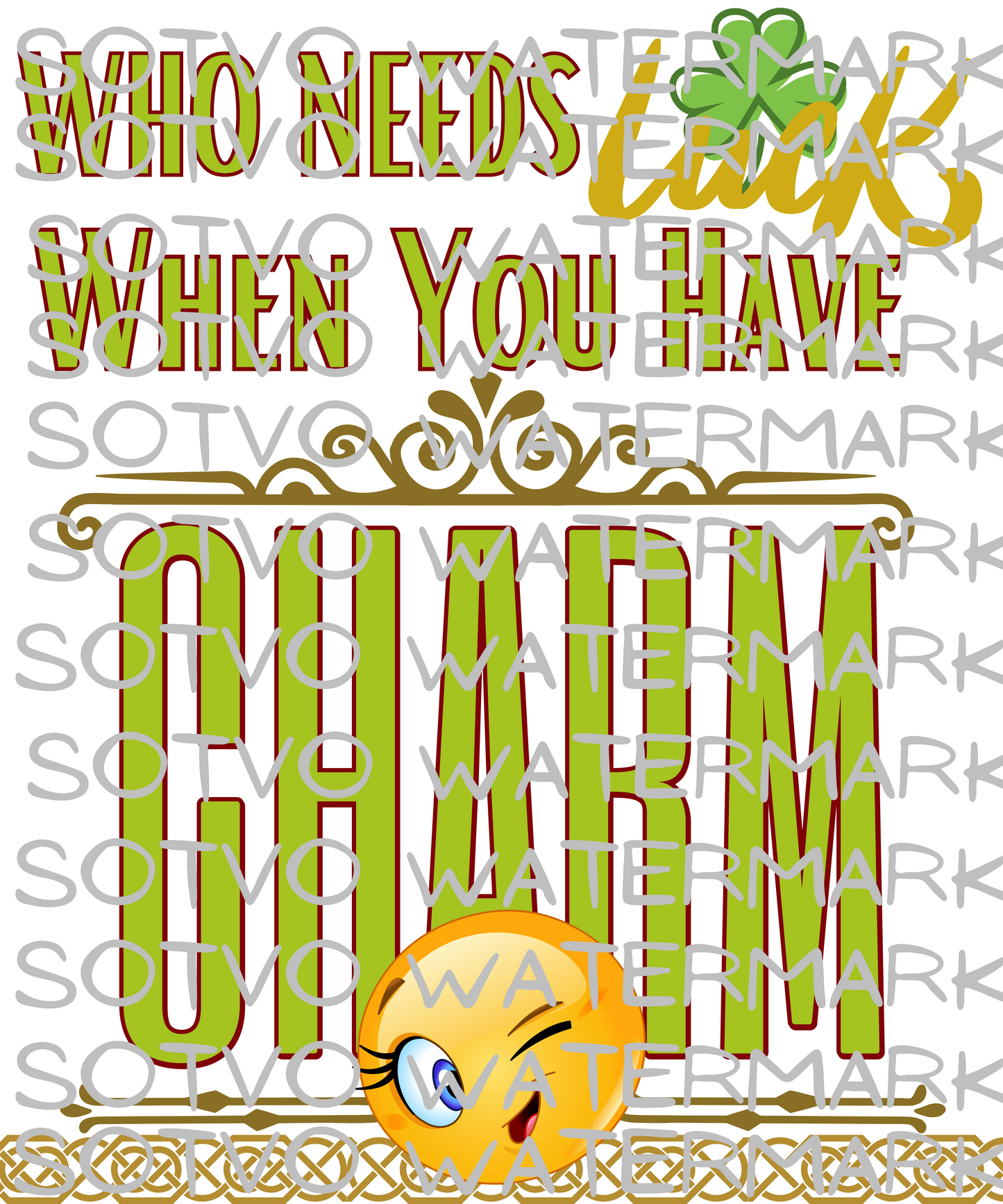 Irish Charm: Urban Style Unisex Oversized Faded T-Shirt