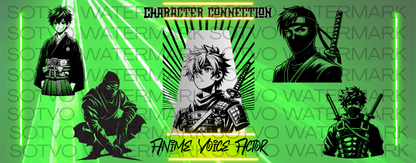 GO NINJA: ANIME STYLE: Voice Actors: Classic Ceramic Black Glossy Mug