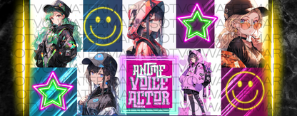 ANIME GIRL: STYLIN' Classic Ceramic Black Glossy Mug