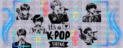 KPOP RULES: Classic Ceramic White Glossy Mug