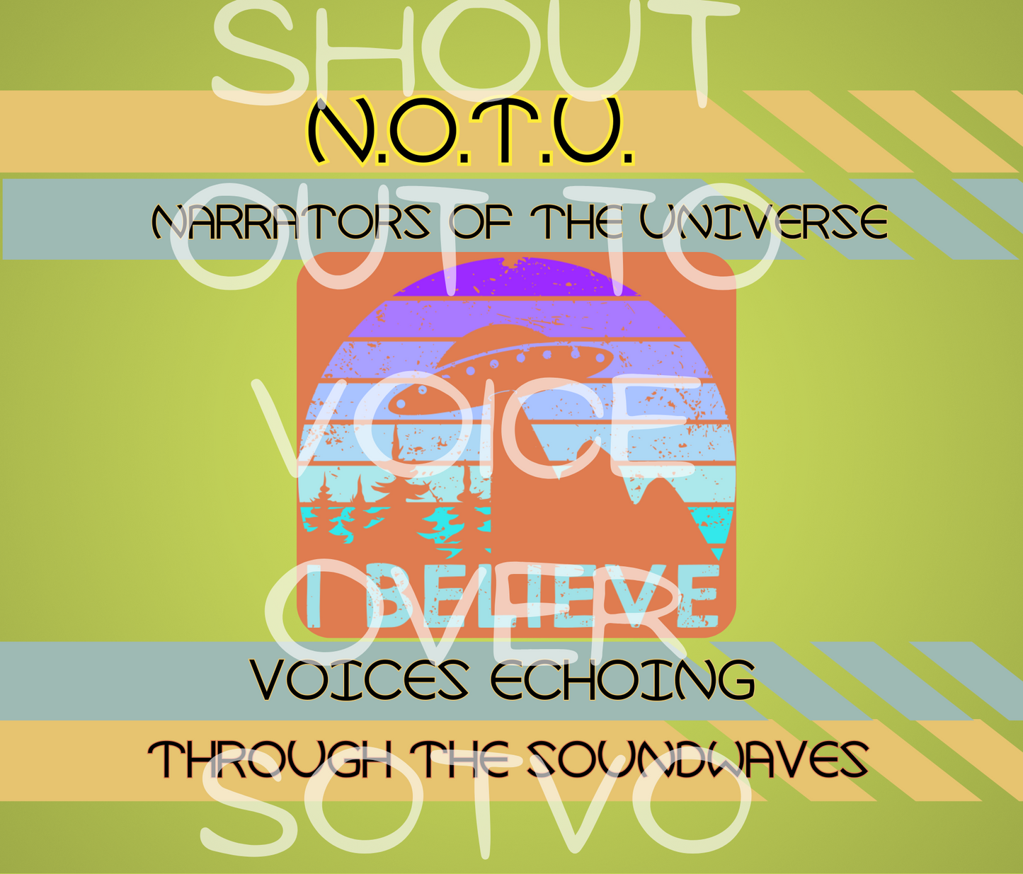 N.O.T.U. Narrators of the Universe: Reusable Stainless Steel Water Tumbler w/Straw