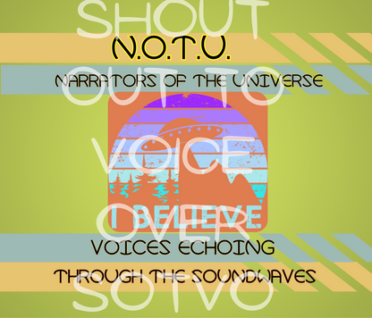 N.O.T.U. Narrators of the Universe: Reusable Stainless Steel Water Tumbler w/Straw