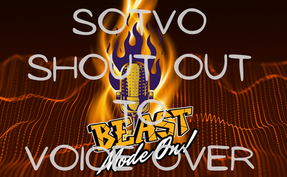 Voice-Over Actor: Your Beast Mode Is On: Reusable Stainless Steel Water Bottle