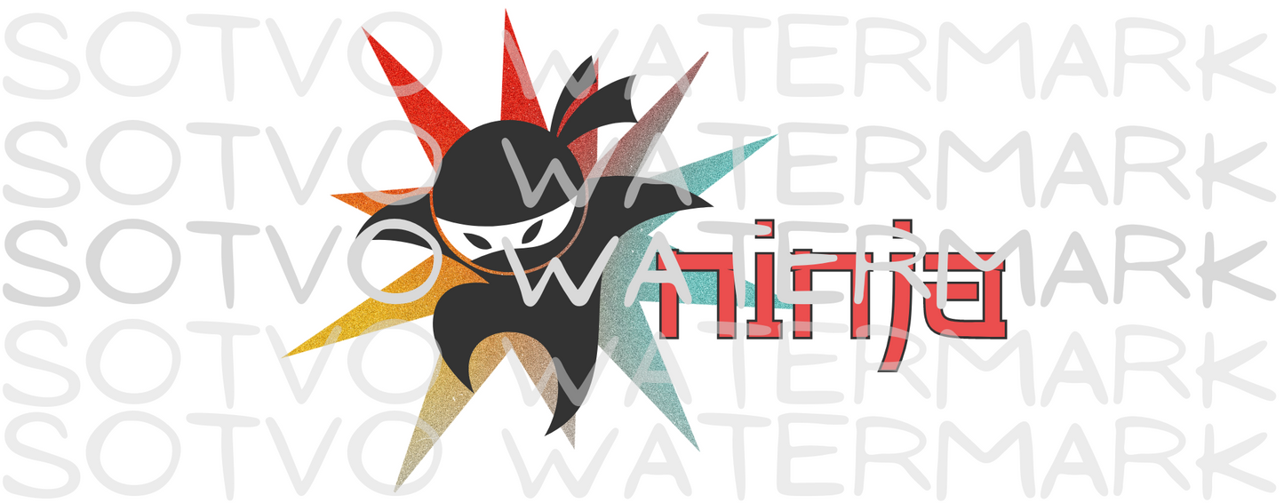 Ninja Power White Glossy Mug