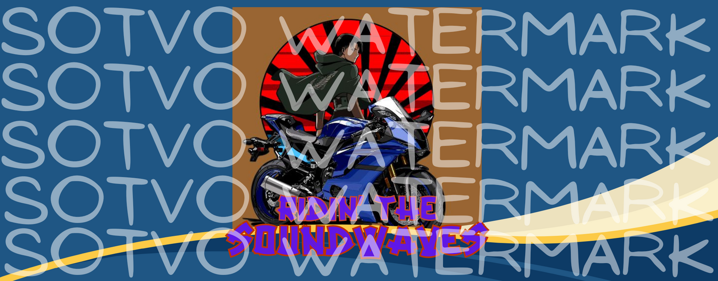 Ridin' The Soundwaves Classic Ceramic Mug with Color Inside