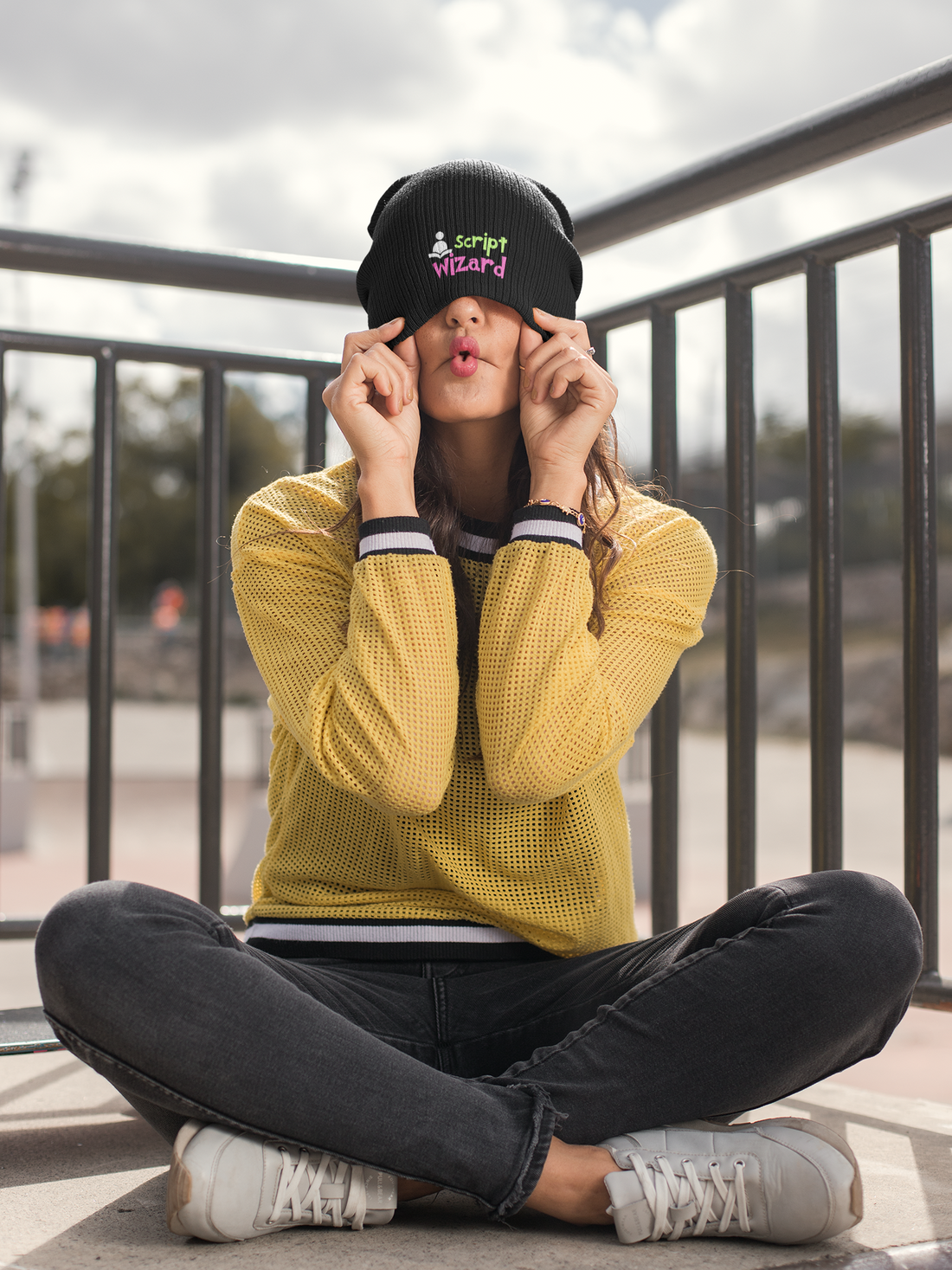 SOTVO Booth Wear: Voice-Over Actor Script Wizard: Classic Stylish Cuffed Beanie