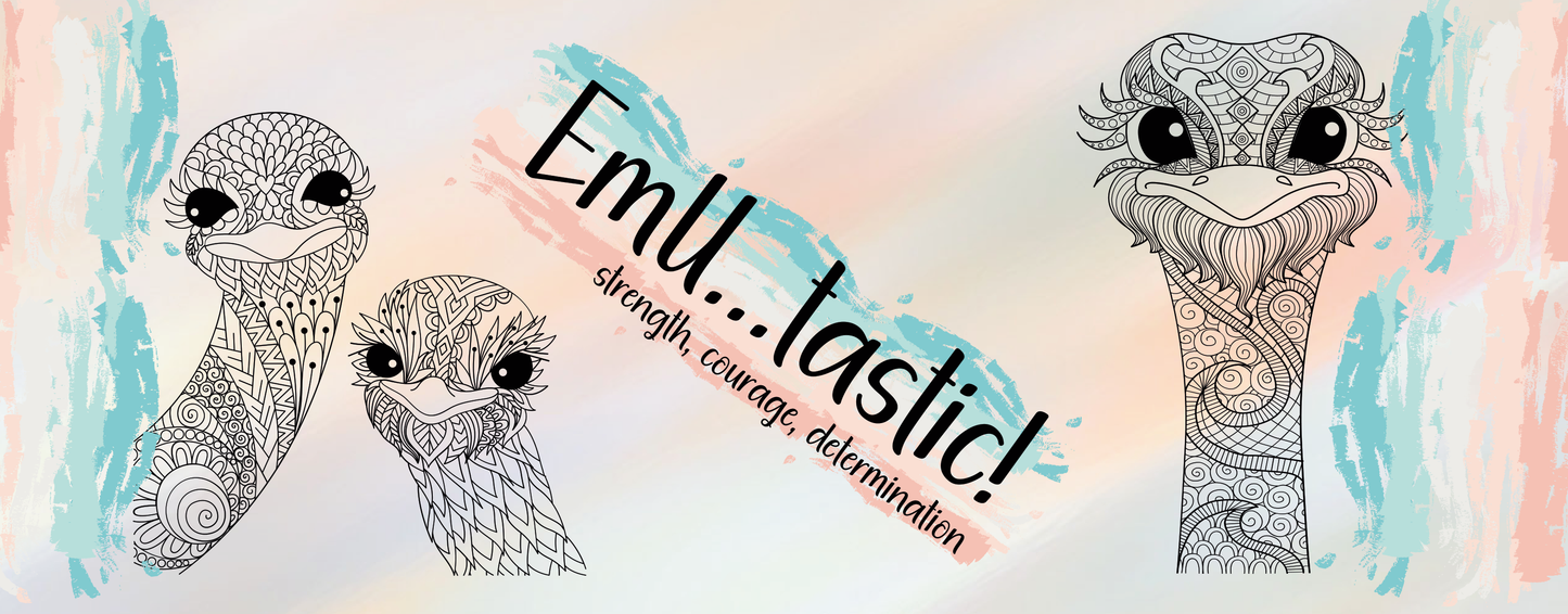 EMU...TASTIC: Spirit Animal Totem: Classic Ceramic White Glossy Mug