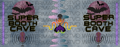 Super Booth Cave: Classic Ceramic Black Glossy Mug