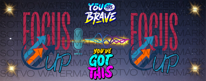 Motivational Focus Up: Voice Actors: Classic Ceramic Black Glossy Mug