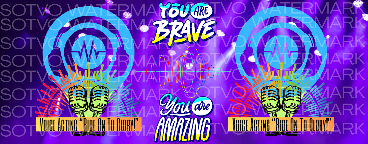 Ride On To Glory: Voice Actor Classic Ceramic Black Glossy Mug