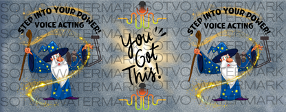 Step Into Your Power: Classic Ceramic Black Glossy Mug