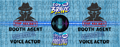 Join Secret Top Agents: Voice Actors: Classic Ceramic Black Glossy Mug