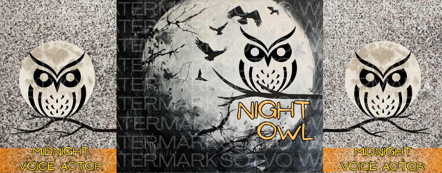 Night Owl: Midnight Recording Sessions: Classic Ceramic Black Glossy Mug