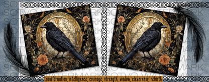 Raven Animal Totem Spirit Magic: Classic Ceramic Black Glossy Mug