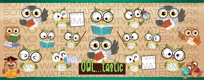 OWLTASTIC: SCRIPT WIZARD: Classic Ceramic White Glossy Mug