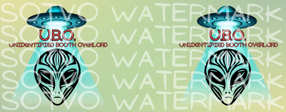 U.B.O. Unidentified Booth Overlord Mug with Color Inside